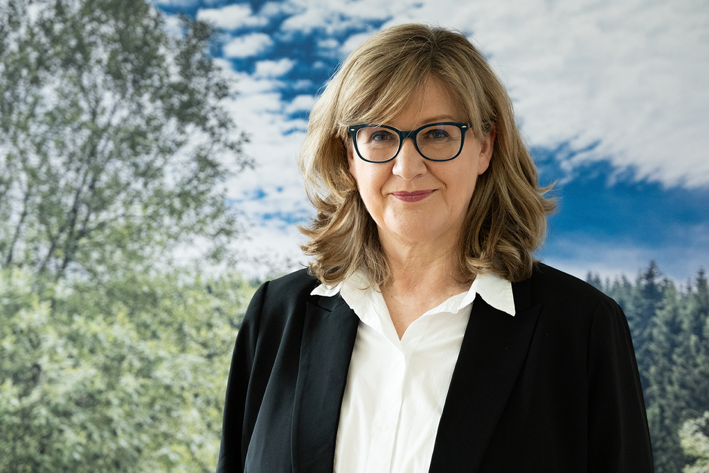 Staatssekretärin Karin Arndt