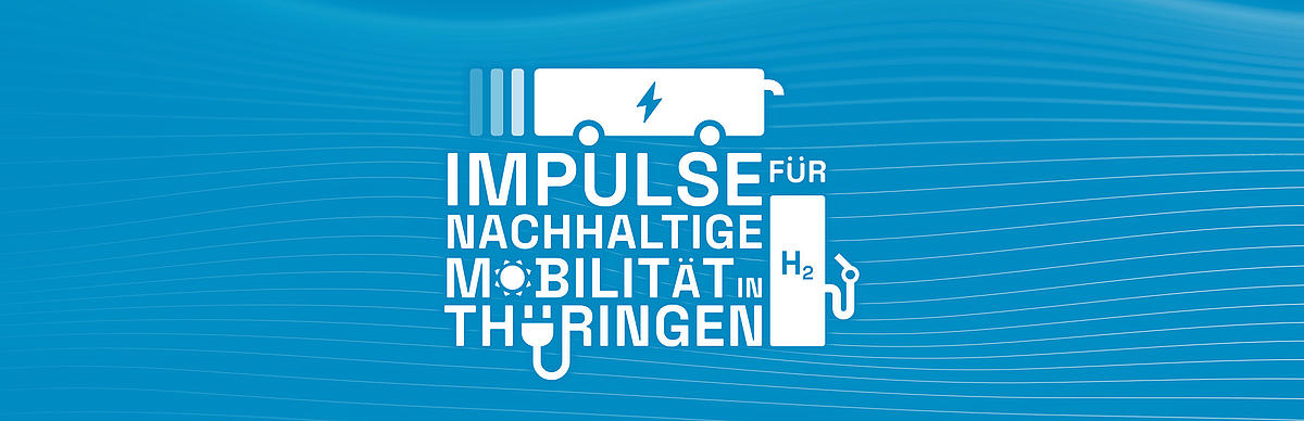 Impulse für Nachhaltige Mobilität in Thüringen Wort-Bild-Marke mit dem Motto: Impulse für Nachhaltige Mobilität in Thüringen