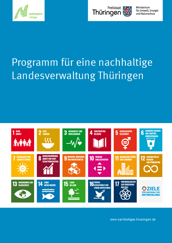 Programm für eine nachhaltige  Landesverwaltung Thüringen