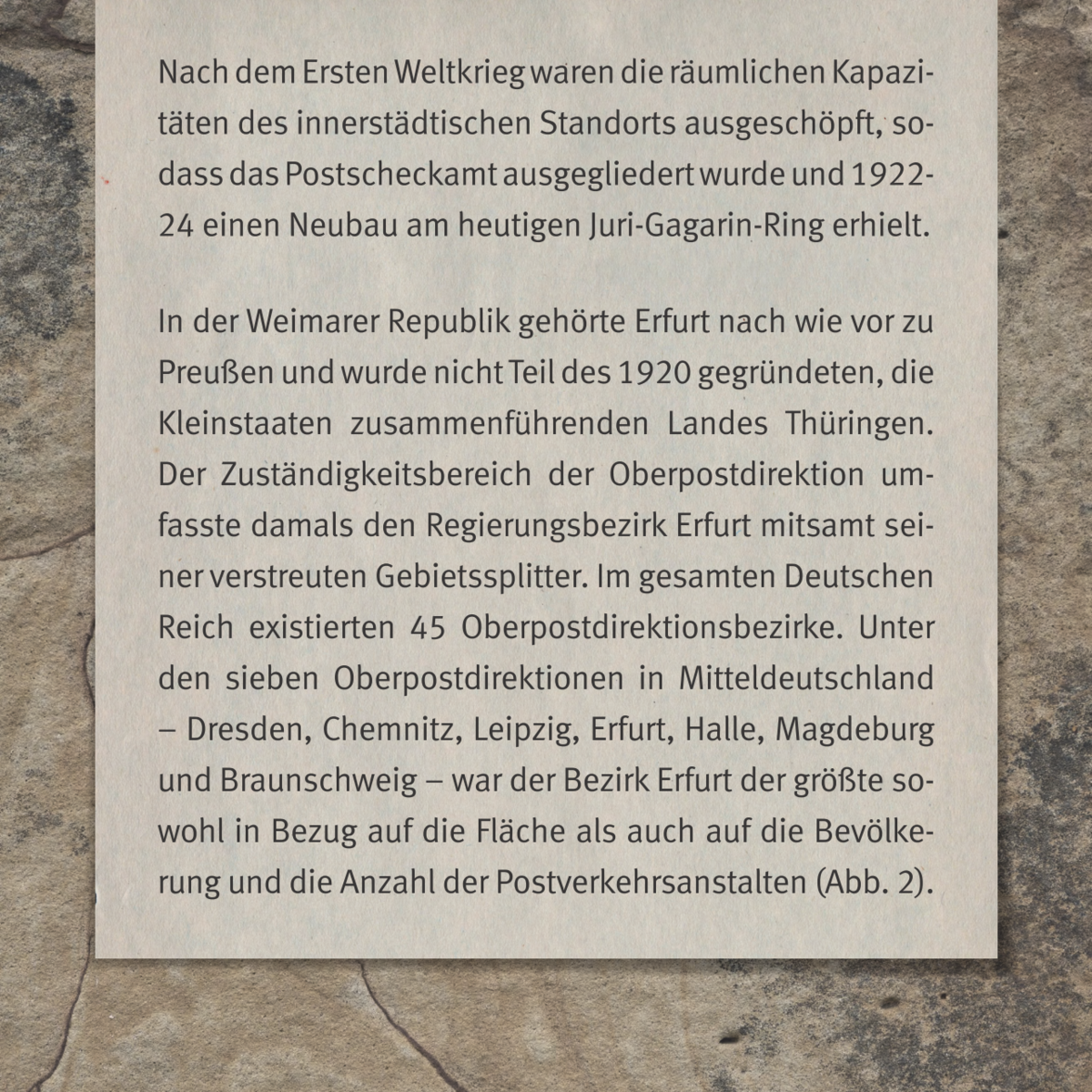 Tafel 3 von 16: Geschichtliche Einordnung