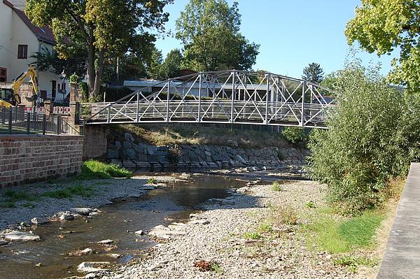 Trockenes Flussbett